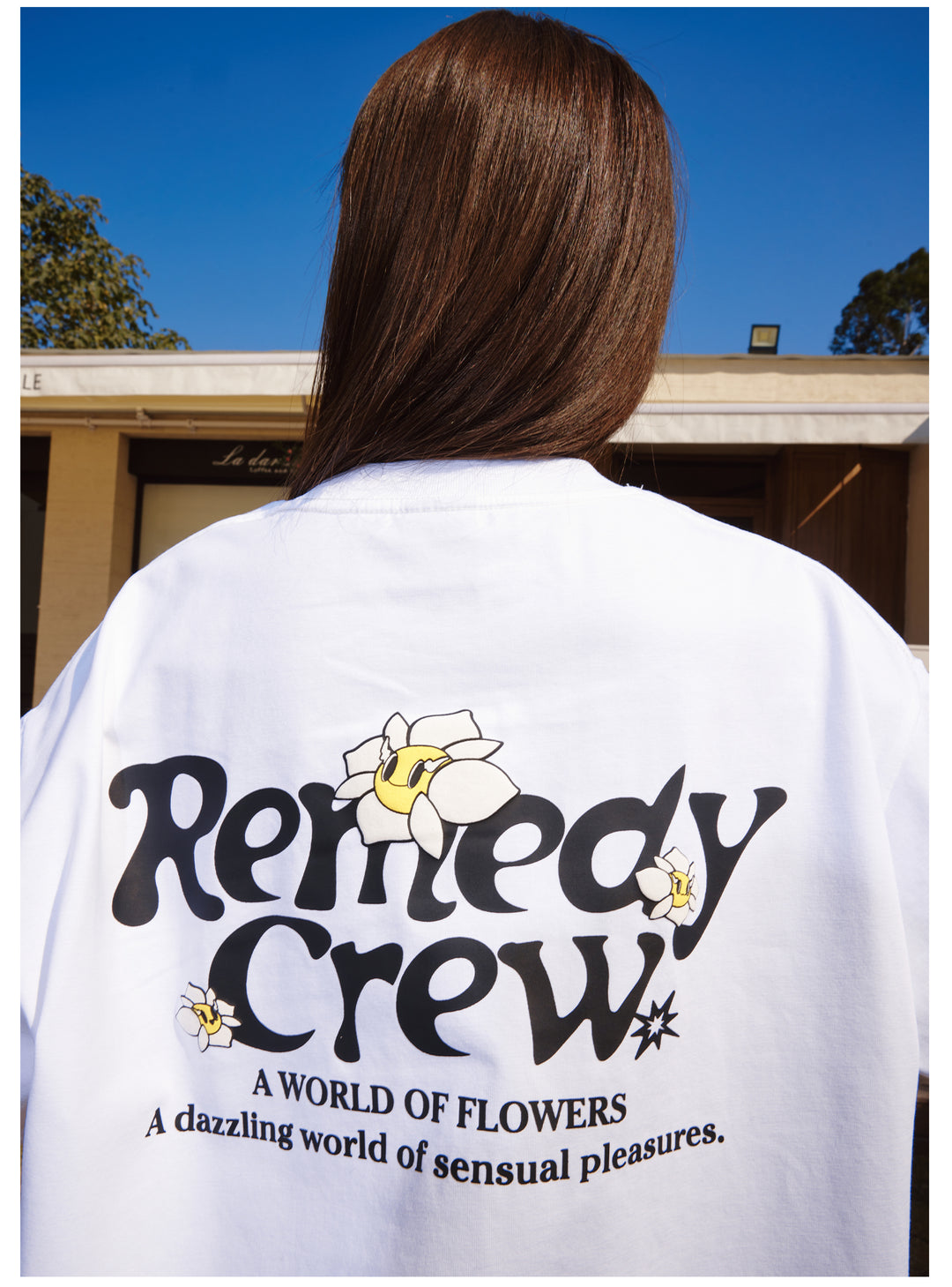 Remedy 3D Flower Logo Print Cool Touch Tee | Face 3 Face