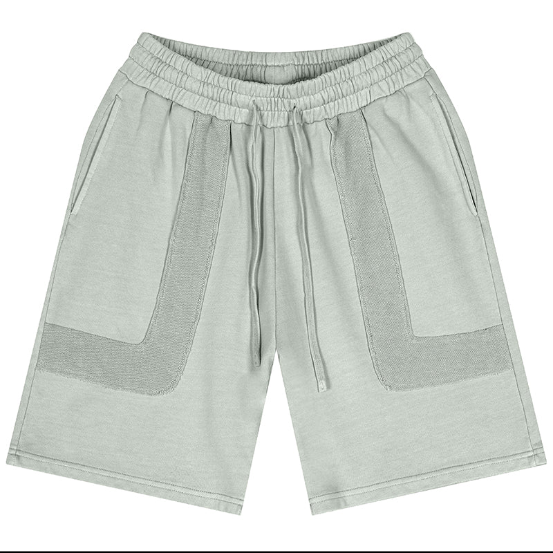 F3F Select Washed & Old Patchwork Short Sweatpants