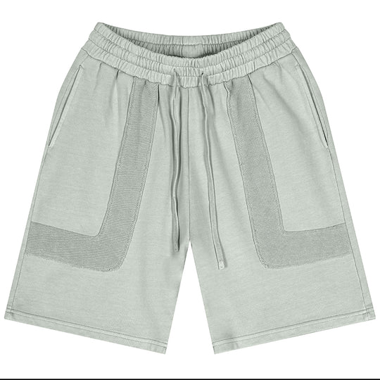 F3F Select Washed & Old Patchwork Short Sweatpants