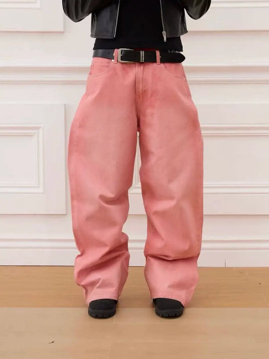 KARMANISTIC Vintage Washed Baggy Jeans | Face 3 Face