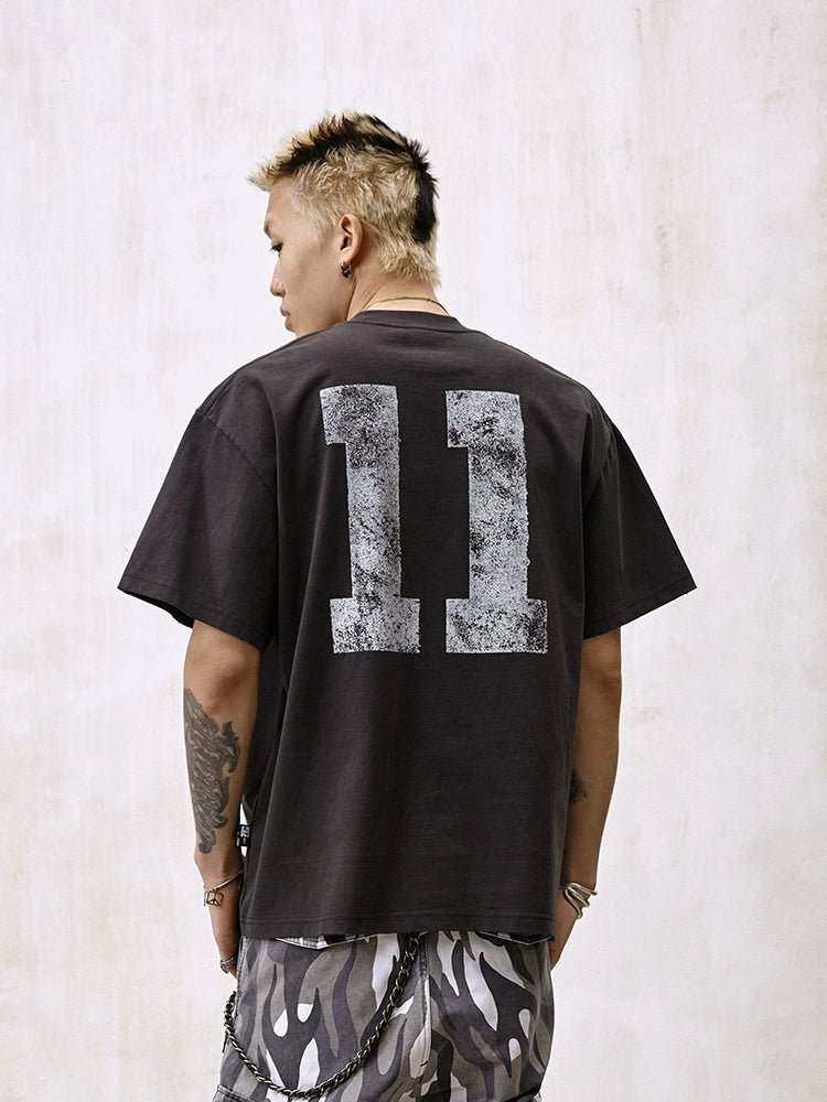 Remedy Faded Print Destruction Tee | Face 3 Face