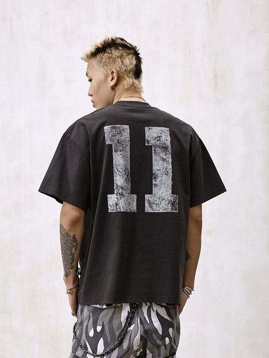 Remedy Faded Print Destruction Tee | Face 3 Face