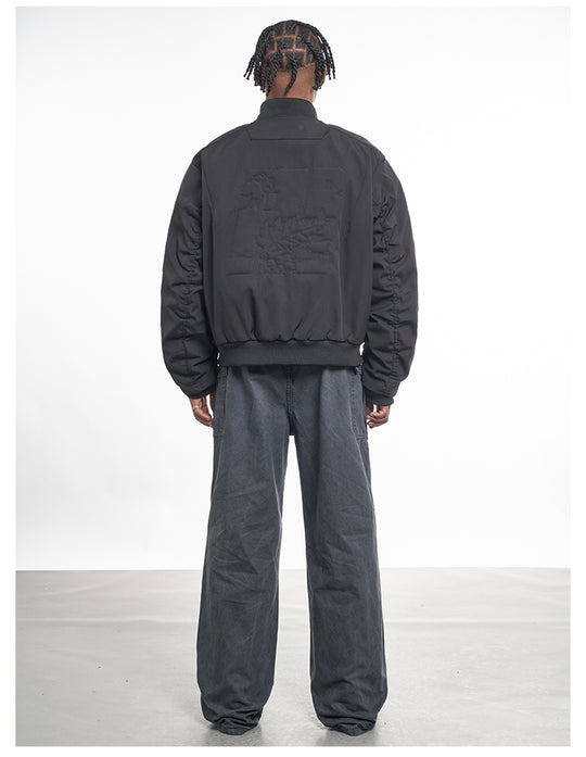 F3F Select 3D Embroidery MA-1 Bomber Jacket | Face 3 Face