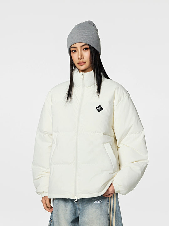 Achock Basic Logo Down Jacket | Face 3 Face