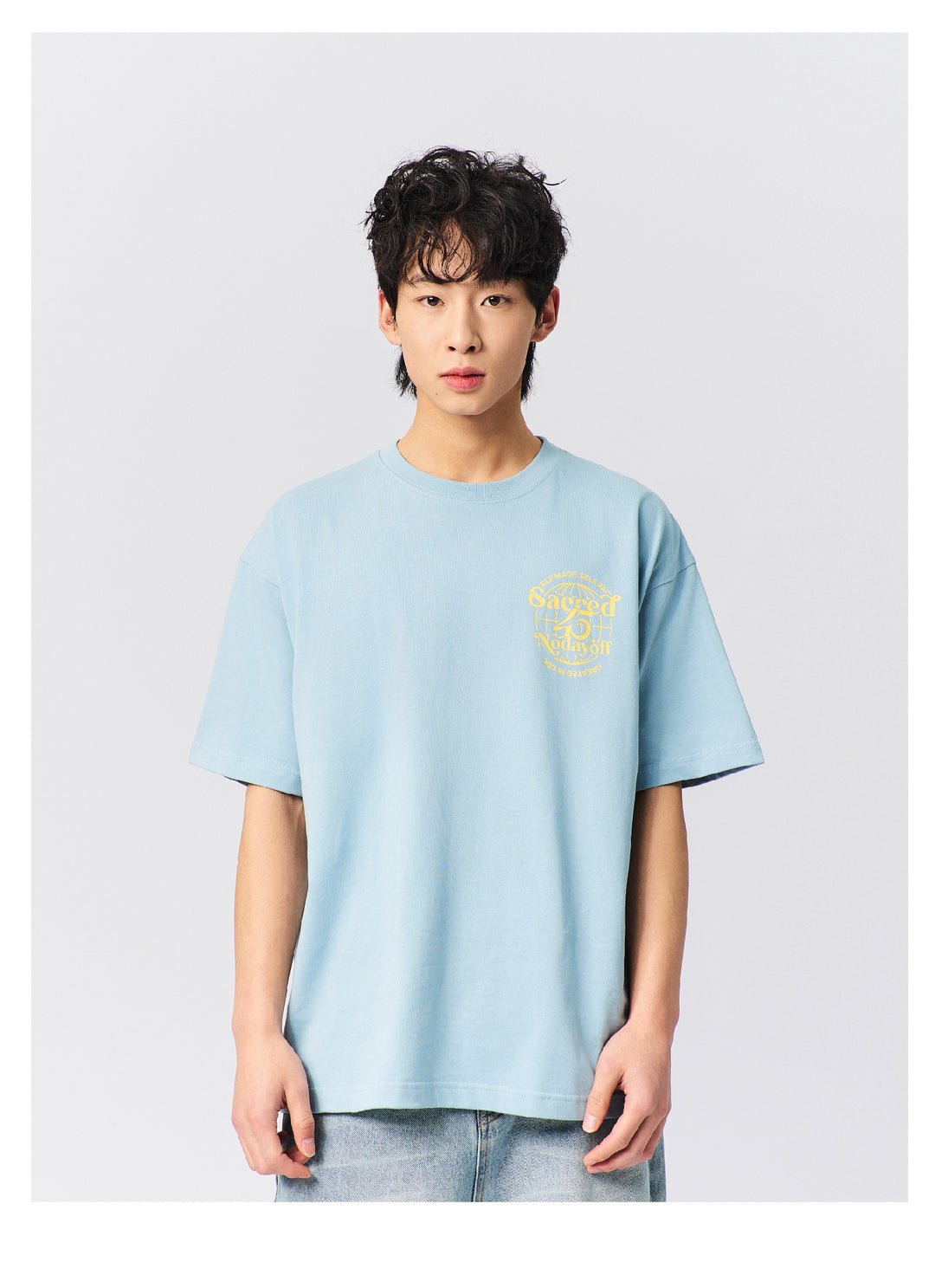 S45 New Earth Logo Printed Tee | Face 3 Face