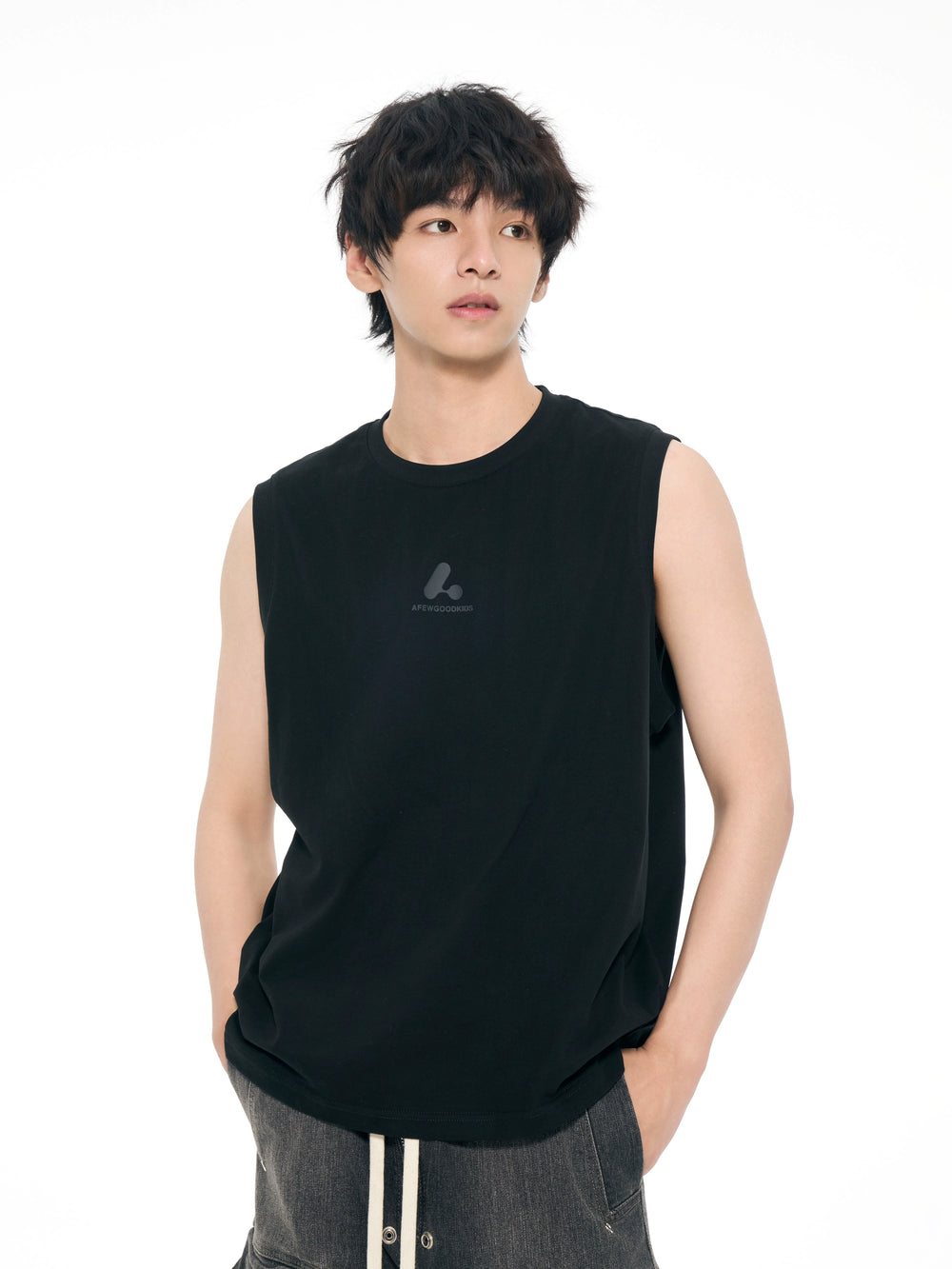 AFGK Sports Fitness Sleeveless Tee | Face 3 Face