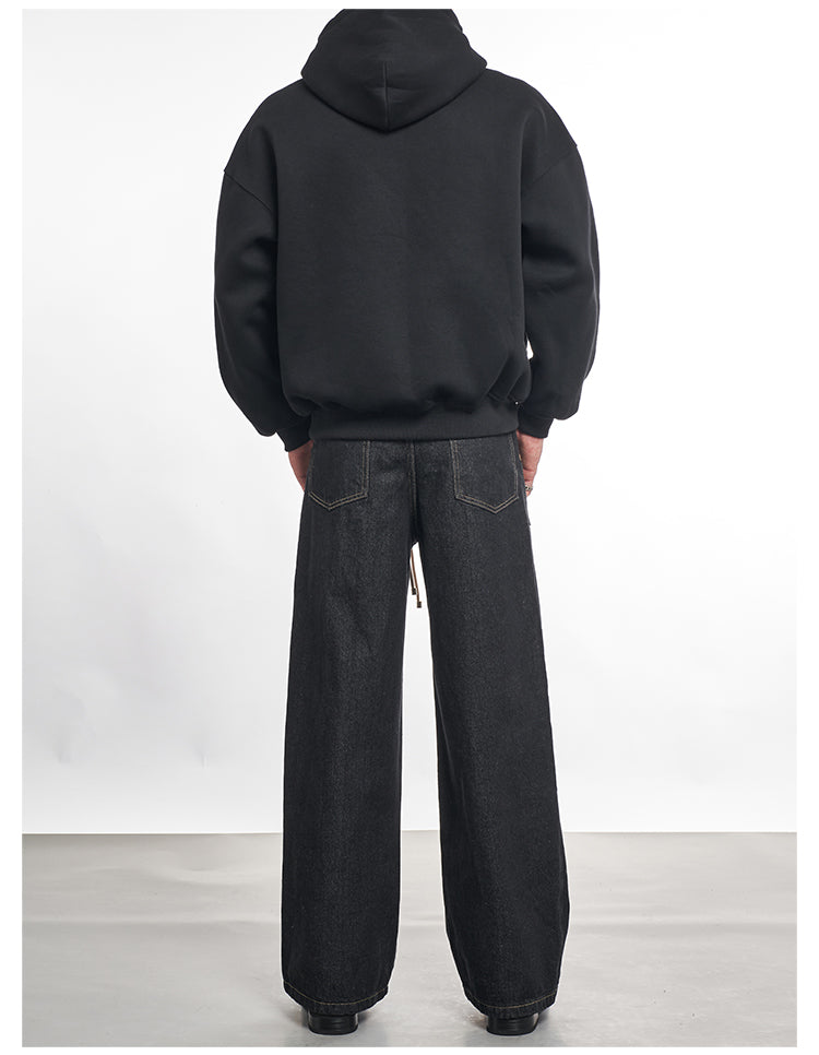 F3F Select Drawstring Belt Patch Pocket Jeans | Face 3 Face