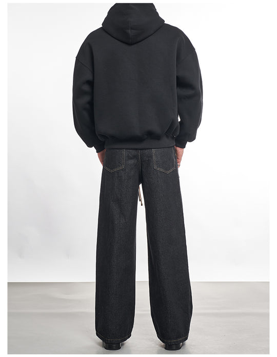 F3F Select Drawstring Belt Patch Pocket Jeans | Face 3 Face