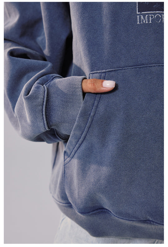 Remedy ID Print Washed Hoodie | Face 3 Face