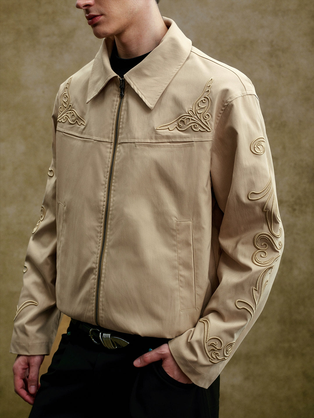 YADcrew 3D Embroidered Work Jacket | Face 3 Face