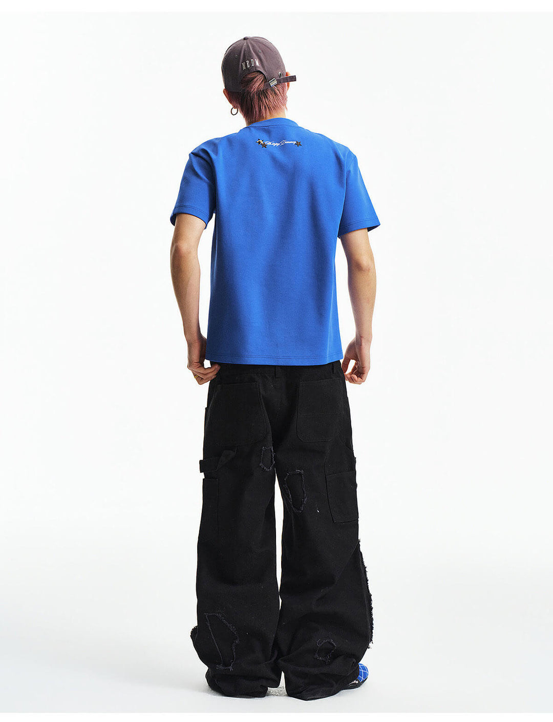 MEDM Small Leopard Logo Patch Long Sleeve Tee | Face 3 Face