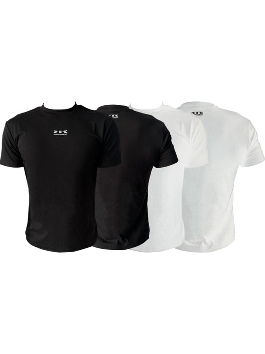 KARMANISTIC Small Logo Slim Stretch Tee | Face 3 Face