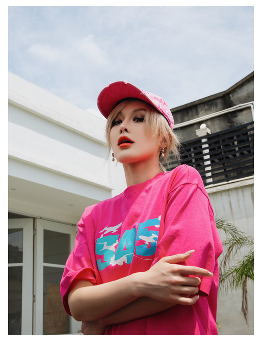 S45 Airplane Gradient Logo Tee | Face 3 Face