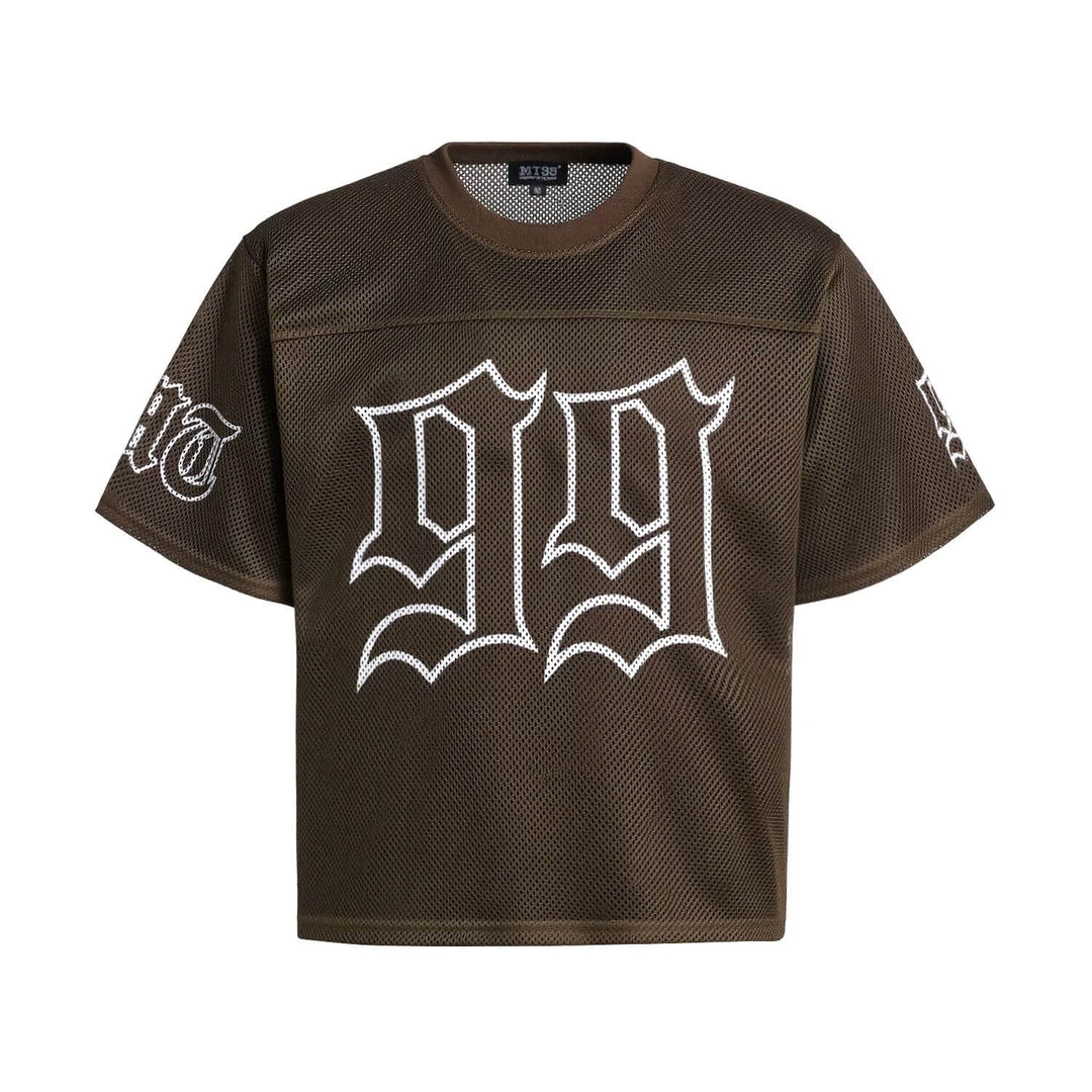 F3F Select 99 Cross Print Mesh Short Sleeve Jersey | Face 3 Face