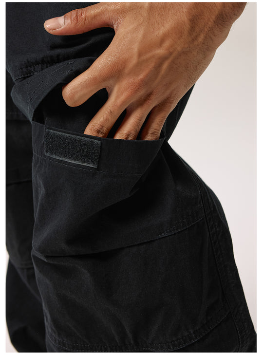 Remedy Velcro Front Pocket Baggy Work Pants | Face 3 Face