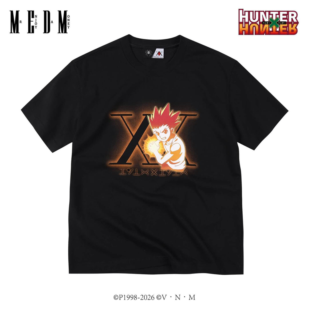 MEDM × HUNTER×HUNTER Character Graphic Print Short Sleeve Tee | Face 3 Face