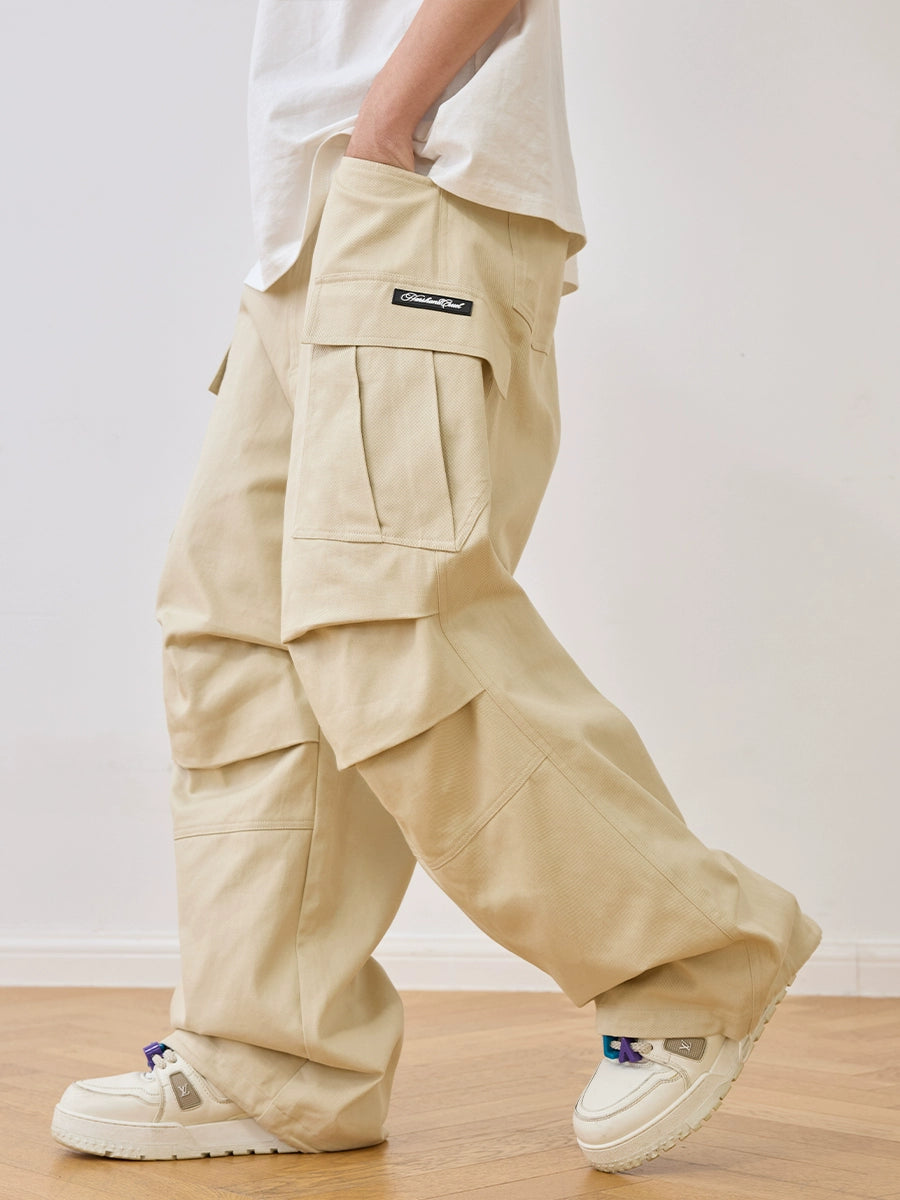 Harsh and Cruel Pleated Paratrooper Work Cargo Pants | Face 3 Face