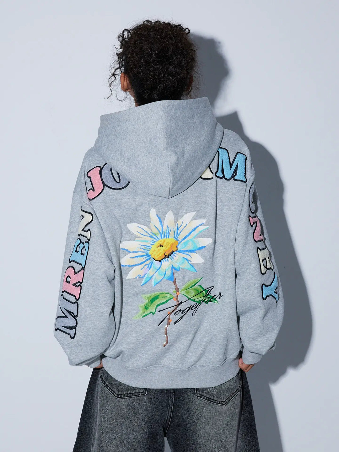 MEDM Daisy Floral Hoodie | Face 3 Face