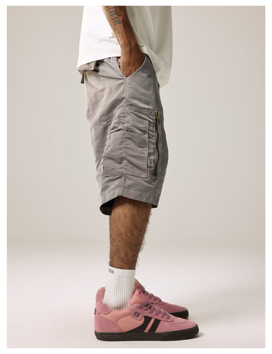 Remedy Multi Pocket Nylon Work Cargo Shorts | Face 3 Face