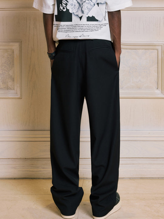 MEDM M-Shaped Belt Loop Suit Pants | Face 3 Face
