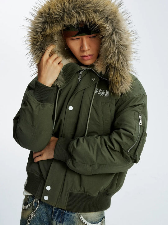 MEDM Fur Hood N-2B Flight Jacket | Face 3 Face