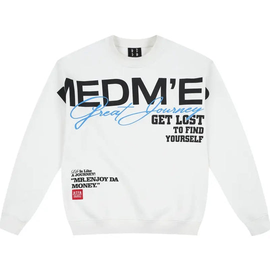 MEDM Big Logo Print Sweatshirt | Face 3 Face
