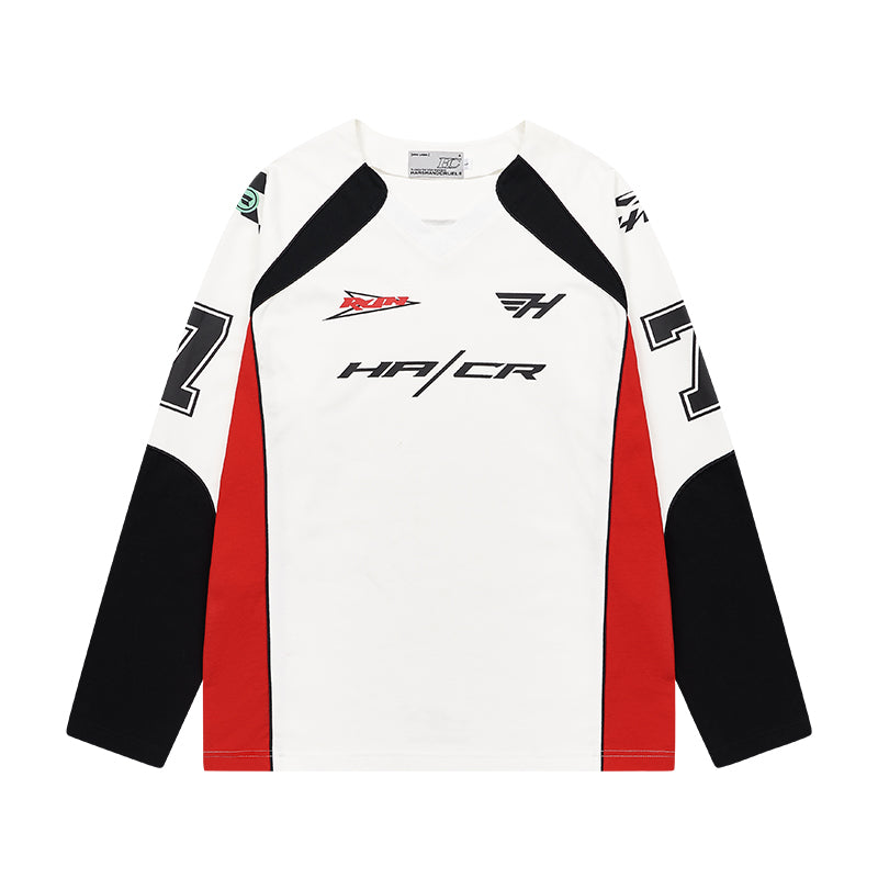 Harsh and Cruel Quick Dry Training Racing Long Sleeved Tee | Face 3 Face