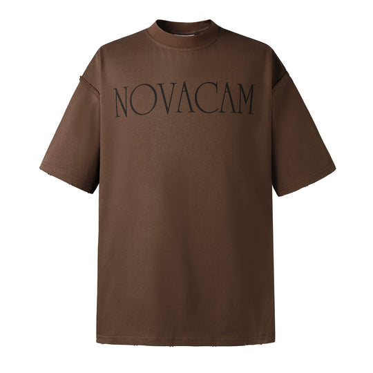 NOVACAM Simple Logo Ground Edge Backstitch Tee | Face 3 Face