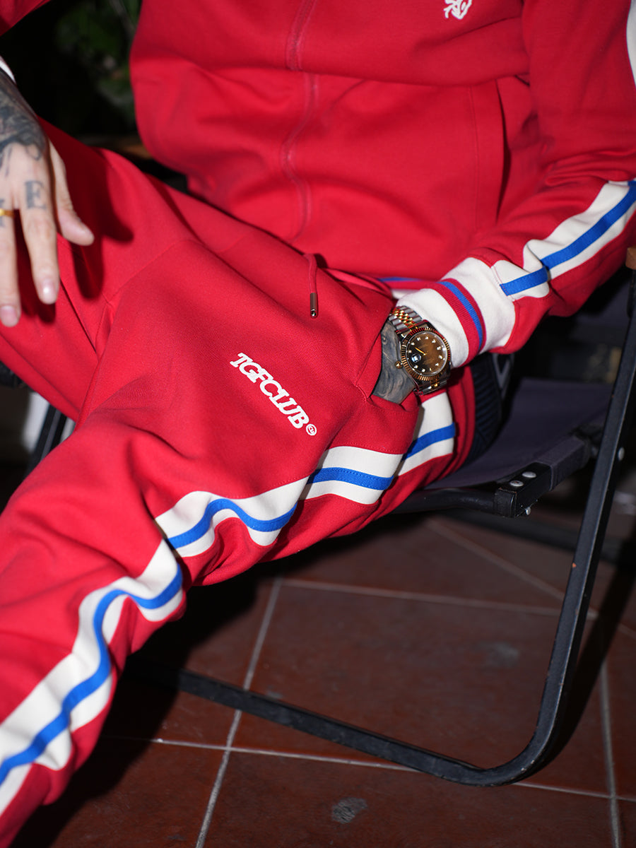 TGFCLUB Snake Design Side Stripe Track Jacket and Track Pants | Face 3 Face