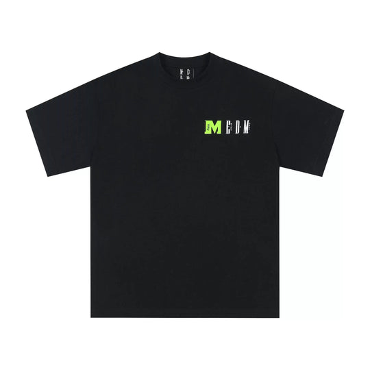 MEDM Colorblock Logo Print Tee | Face 3 Face