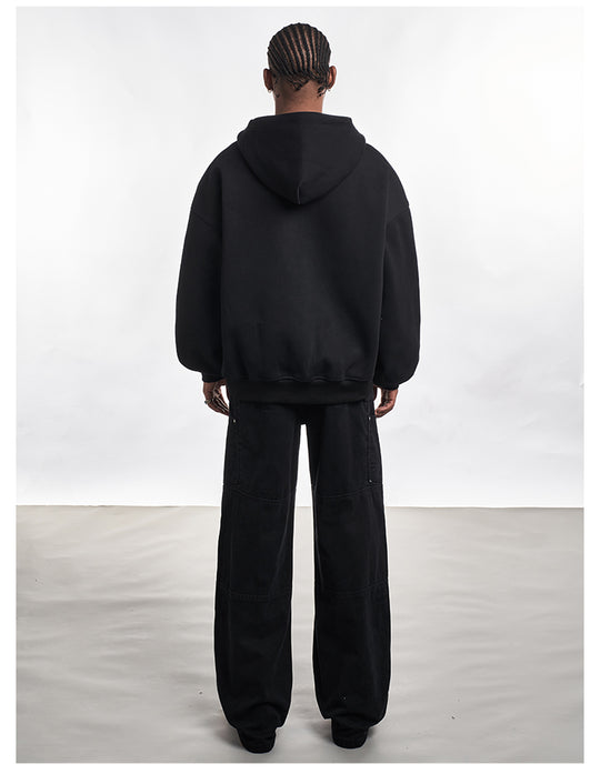 F3F Select Basic Oversize Zip Up Hoodie | Face 3 Face