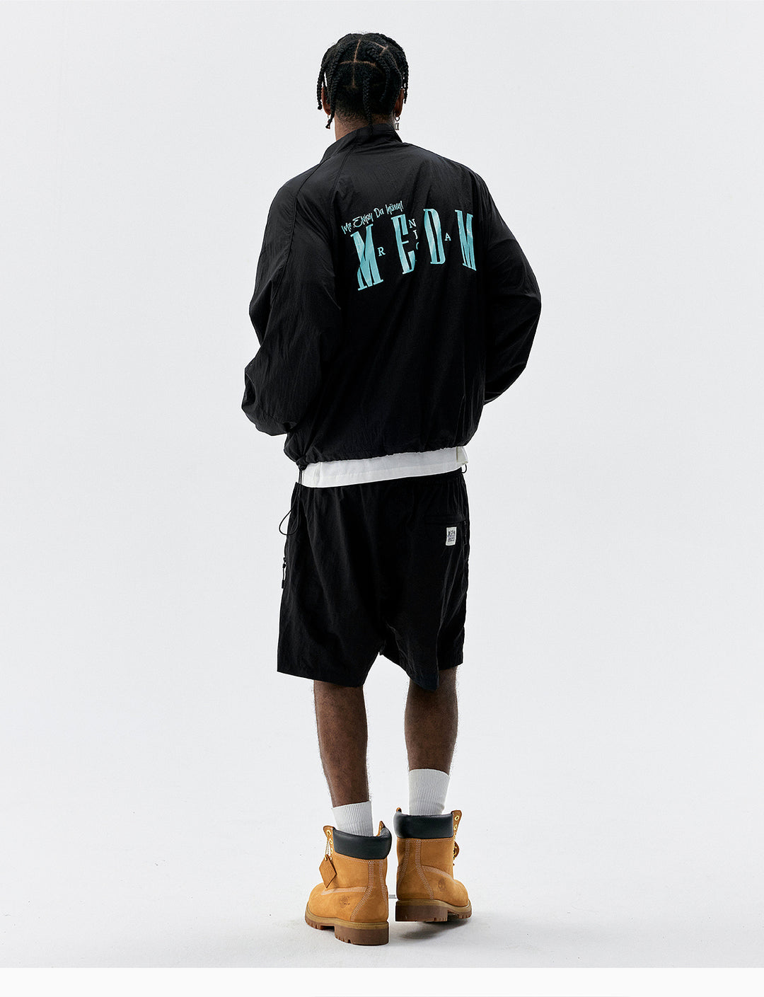 MEDM UV Resistant Logo Zip Jacket | Face 3 Face