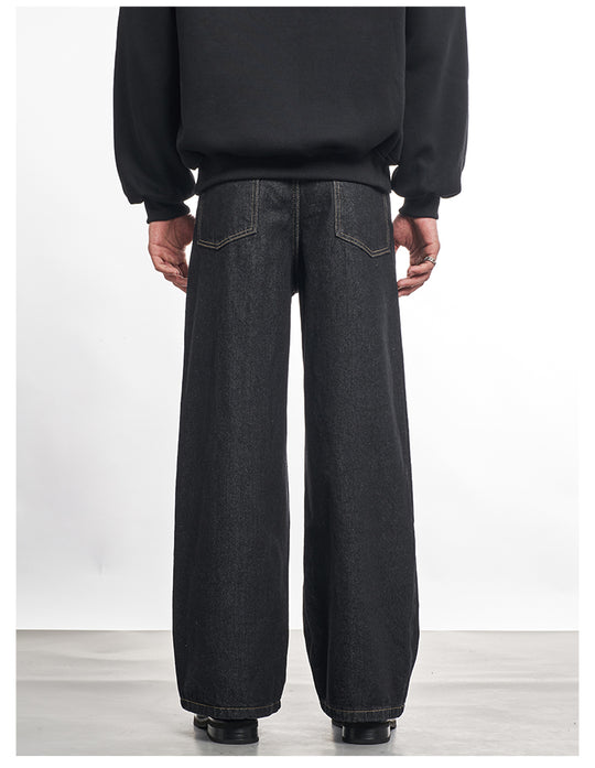 F3F Select Drawstring Belt Patch Pocket Jeans | Face 3 Face