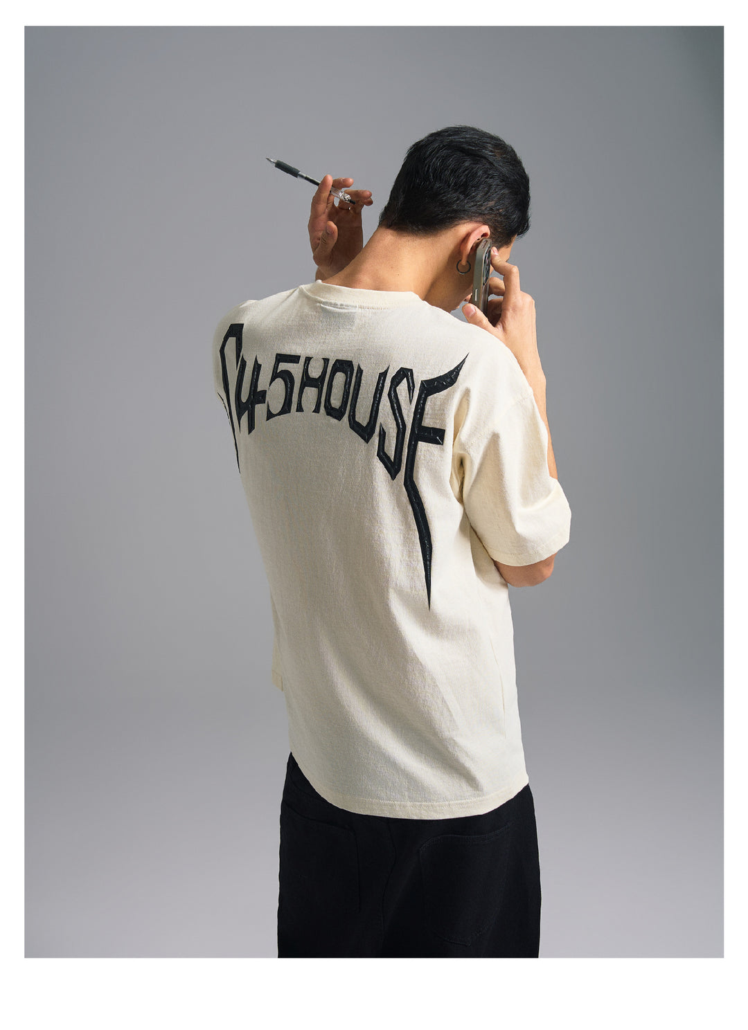 S45 Arch 3D Logo Print Tee | Face 3 Face