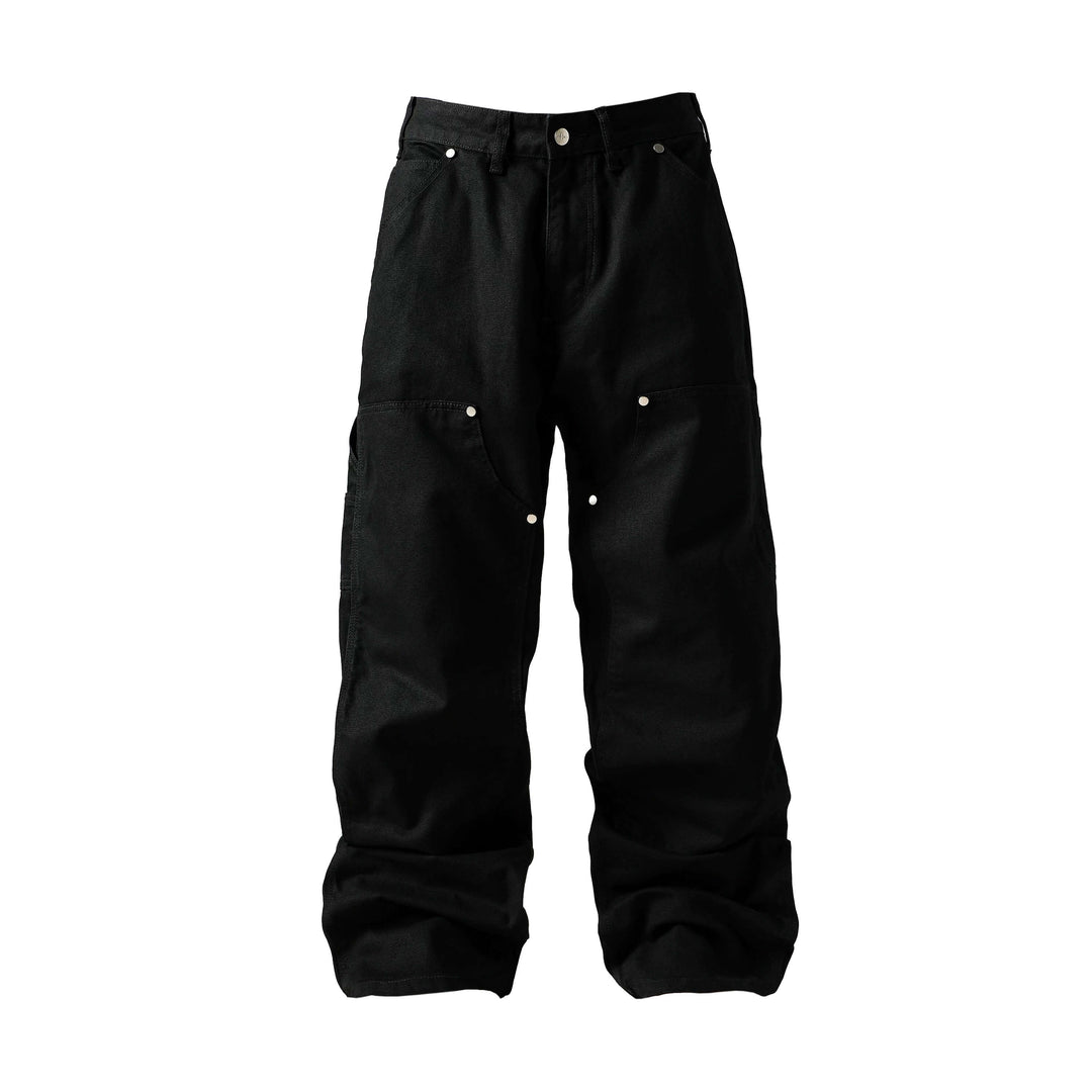 KARMANISTIC Double Knee Riveted Painter Pants | Face 3 Face