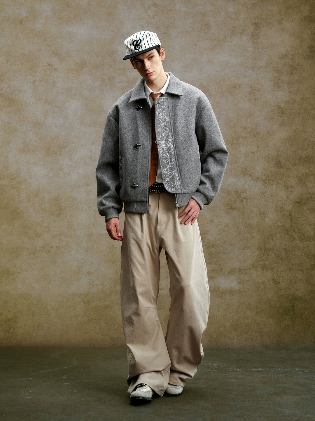 YADcrew Embroidered Quilted Jacket | Face 3 Face