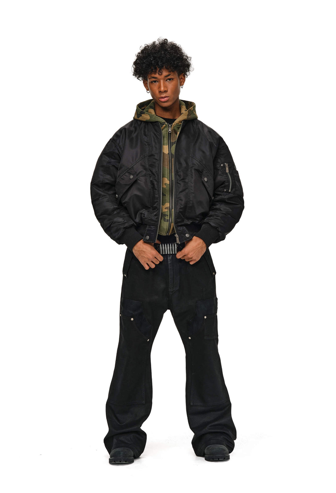 ANTIDOTE Reversible Camouflage MA-1 Bomber Jacket | Face 3 Face