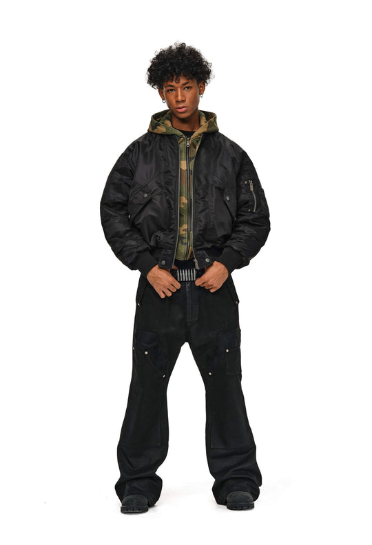 ANTIDOTE Reversible Camouflage MA-1 Bomber Jacket | Face 3 Face