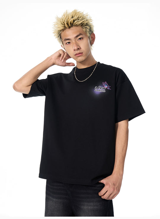 AFGK Light and Shadow Butterfly Gradient Tee | Face 3 Face