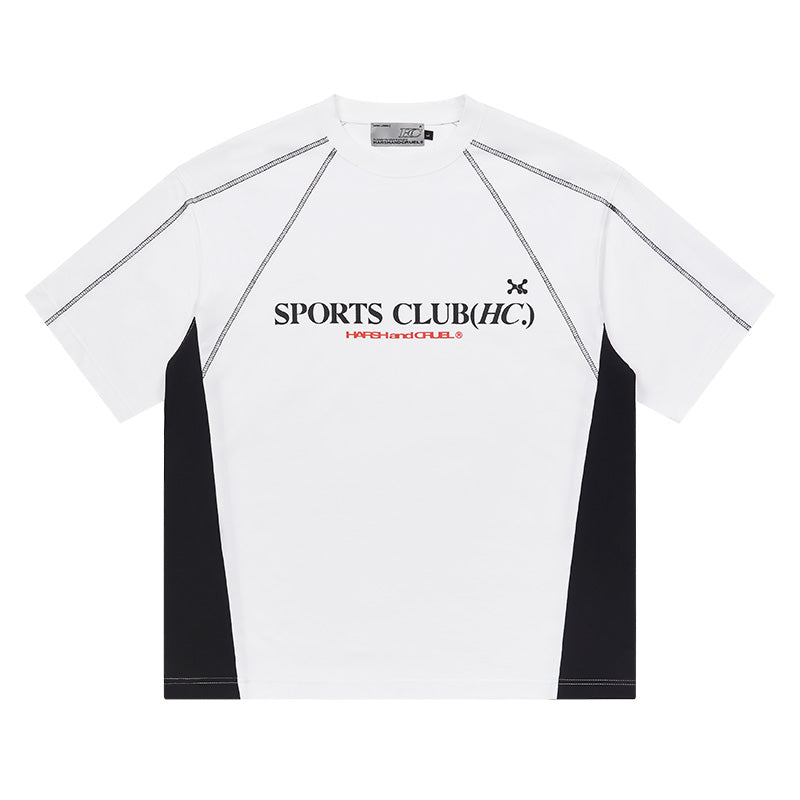 Harsh and Cruel Stitched Line Printed Tee