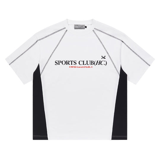 Harsh and Cruel Stitched Line Printed Tee