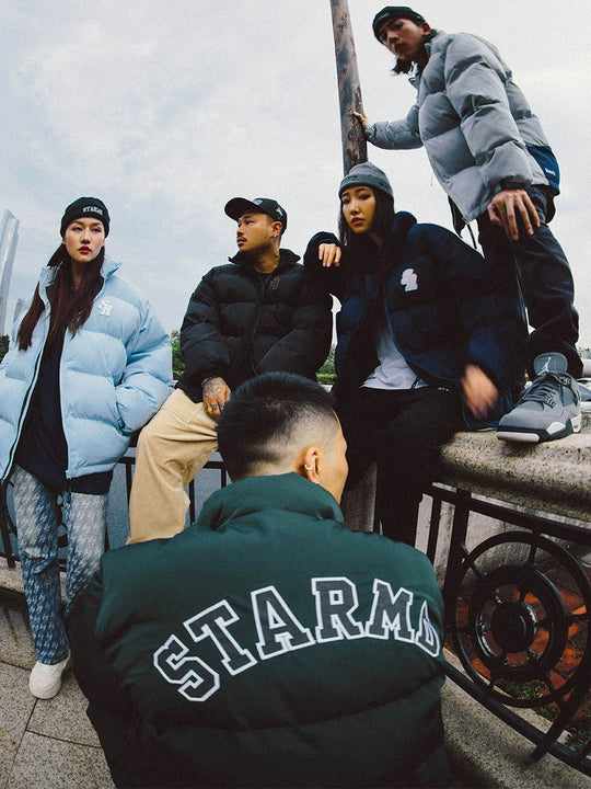 Remedy x STA STARMD SR Logo Puffer Jacket | Face 3 Face