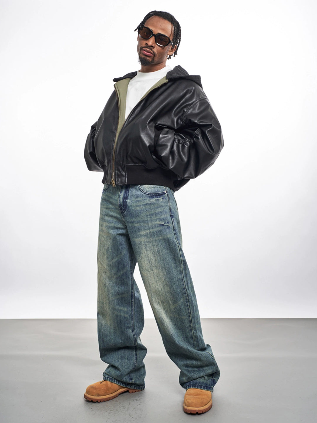 F3F Select Washed Blue Basic Jeans | Face 3 Face