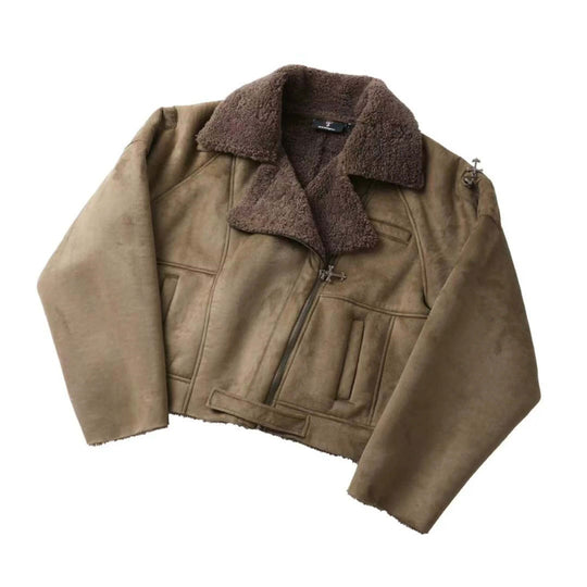 STEEPC Suede Shearling Jacket | Face 3 Face