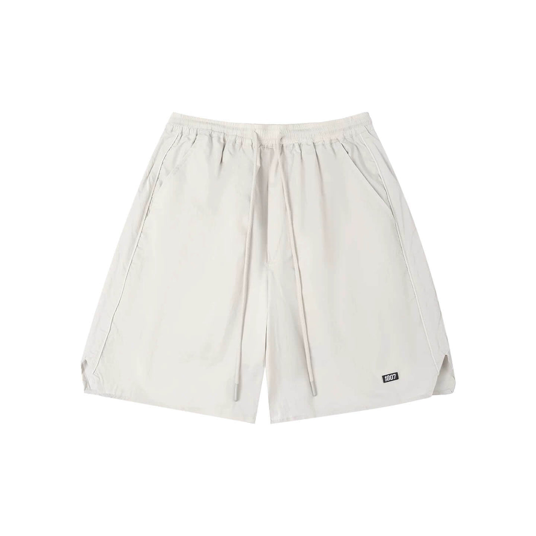 1807 Basic One Point Logo Nylon Shorts | Face 3 Face