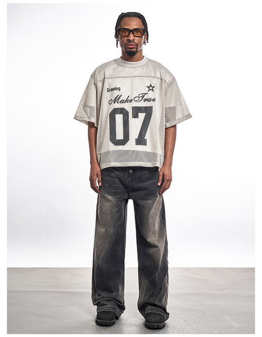 F3F Select Number 07 Print Mesh Jersey | Face 3 Face