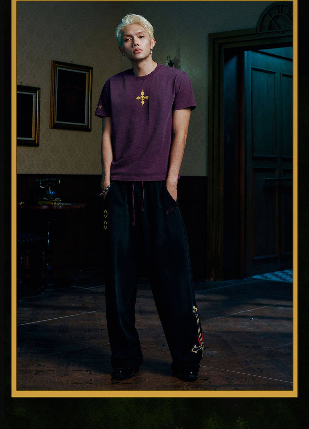 MEDM × HUNTER×HUNTER Icon and Spider Print Short Sleeve Tee | Face 3 Face