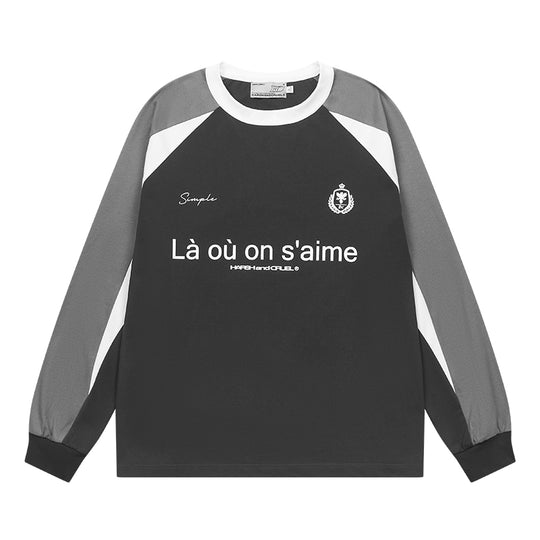 Harsh and Cruel Jersey Raglan Long Sleeve Tee