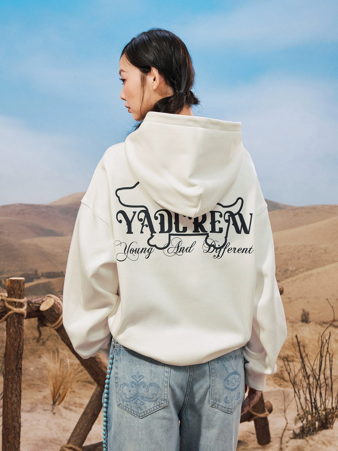 YADcrew Dachshund Puzzle Pearl Embroidery Hoodie | Face 3 Face