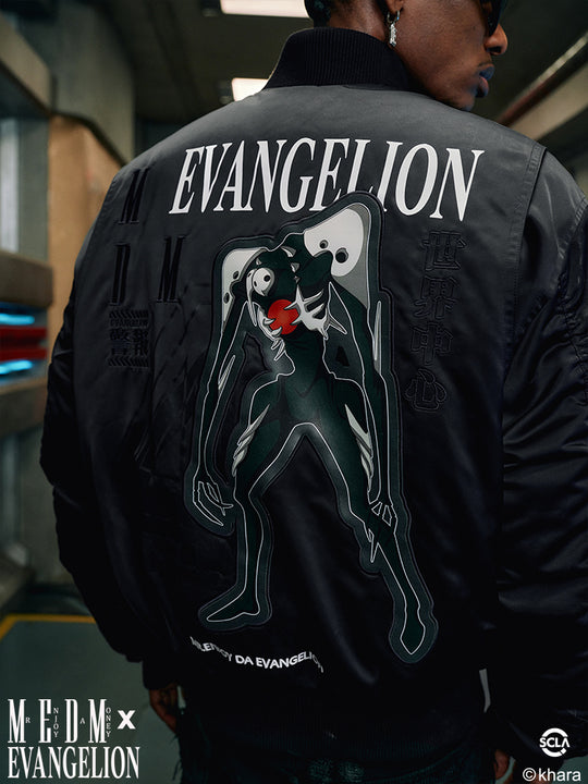 MEDM x EVA Fourth Angel Sachiel MA-1 Bomber Down Jacket | Face 3 Face